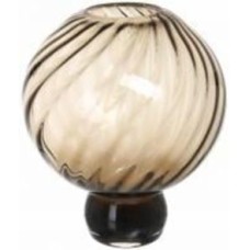 Ваза стеклянная Wrzesniak Glassworks шар Wisla 27 см топаз 17-10845E