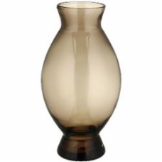 Ваза стеклянная Wrzesniak Glassworks Элегант 17-11110A 36 см топаз 17-11110A