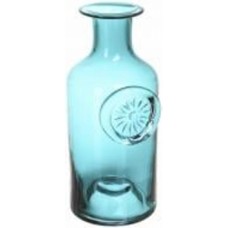 Ваза стеклянная Wrzesniak Glassworks Tatry 26-1108 25 см балтийско-зеленая 26-1108