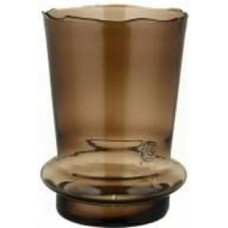 Ваза стеклянная Wrzesniak Glassworks Tatry 17-10813C 40 см топаз 17-10813C