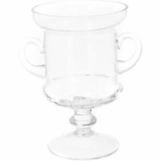 Ваза стеклянная Wrzesniak Glassworks Кубок 27-831A 20 см прозрачная 27-831A