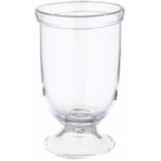 Ваза стеклянная Wrzesniak Glassworks на ножке 15-3149N 23 см 15-3149N