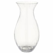 Ваза стеклянная Wrzesniak Glassworks Stripe 38 см прозрачная 17-4622C