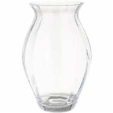 Ваза стеклянная Wrzesniak Glassworks Stripe 17-189G 28 см прозрачная 17-189G