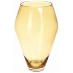 Ваза стеклянная Wrzesniak Glassworks Amber 30 см янтарь 17-11178C