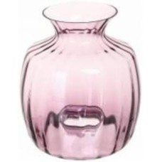 Ваза стеклянная Wrzesniak Glassworks Torun 21,5 см вересковая 17-9937B