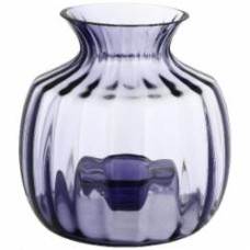 Ваза стеклянная Wrzesniak Glassworks Torun 13 см фиолетовая 17-9937