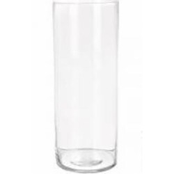 Ваза стеклянная Wrzesniak Glassworks цилиндр прозрачная 17-995C, 14*35 35 см