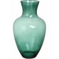 Ваза стеклянная Wrzesniak Glassworks амфора Pilica 45 см зеленая 17-8331