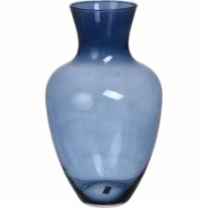 Ваза стеклянная Wrzesniak Glassworks Pilica 45 см синий 17-8331