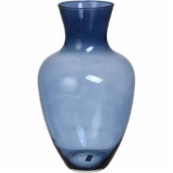 Ваза стеклянная Wrzesniak Glassworks Pilica 45 см синий 17-8331