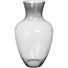 Ваза стеклянная Wrzesniak Glassworks Pilica 45 см серая 17-8331