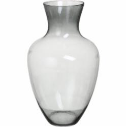 Ваза стеклянная Wrzesniak Glassworks Pilica 45 см серая 17-8331