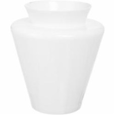 Ваза стеклянная Wrzesniak Glassworks Pilica 31,5 см белая 17-5004