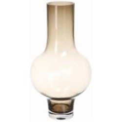 Ваза стеклянная Wrzesniak Glassworks Prosna 47 см топаз 17-10945