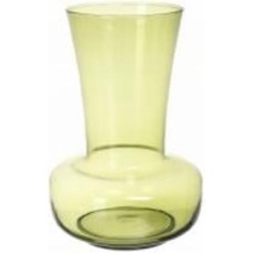 Ваза стеклянная Wrzesniak Glassworks Shout 17-11157 28,5 см оливковая