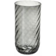 Ваза стеклянная Wrzesniak Glassworks 17-11081 21 см серая 17-11081