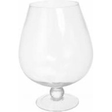 Ваза стеклянная Wrzesniak Glassworks коньячная 19-191 37 см прозрачная