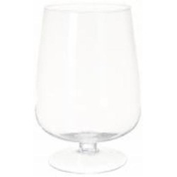 Ваза стеклянная Wrzesniak Glassworks 15-2949B 28 см прозрачная