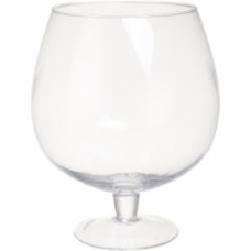 Ваза Wrzesniak Glassworks стеклянная коньячная 19-980B, 24,5*30