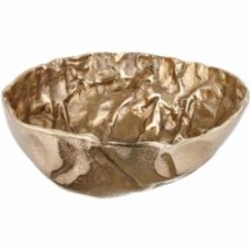 Фруктовница крафт золото 38x15 см AL-22316B металл