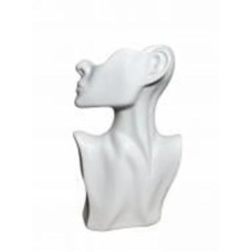 Ваза керамическая Nana ceramics Мадам 25 см белый муар