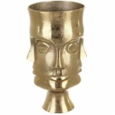 Ваза алюминиевая Gold Face 31,5 см 0130703