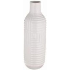 Ваза керамическая Pinsung Ceramics Rooricone 38 см белая матовая PS32931