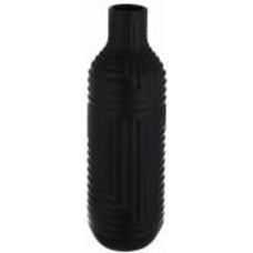 Ваза керамическая Pinsung Ceramics Rooricone 38 см черная матовая PS32931