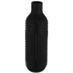 Ваза керамическая Pinsung Ceramics Rooricone 38 см черная матовая PS32931