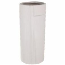Ваза керамическая Pinsung Ceramics Nooka 27,5 см белая матовая PS33412