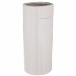 Ваза керамическая Pinsung Ceramics Nooka 27,5 см белая матовая PS33412