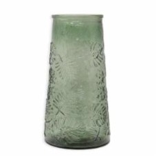 Ваза стеклянная CRYSTAL Bacchus 20 см зеленая 83230818_YBCG-230818-17/2