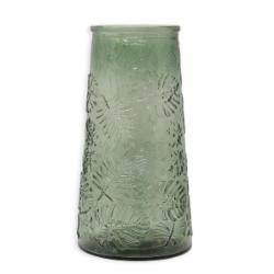 Ваза стеклянная CRYSTAL Bacchus 20 см зеленая 83230818_YBCG-230818-17/2 Ваза стеклянная CRYSTAL Bacchus 20 см зеленая 83230818_YBCG-230818-17/2
