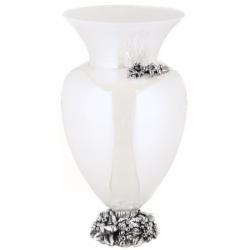 Ваза White cristal Perla 42 см белый VS 2750