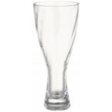 Ваза стеклянная Krosno CASUAL витая оптика 25 см 921273