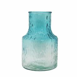 Ваза стеклянная CRYSTAL Crystal Rebecca 20 см голубая 83230925_YBCG-230925-8/2