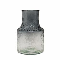 Ваза стеклянная CRYSTAL Crystal Rebecca 20 см серая 83230925_YBCG-230925-8/3
