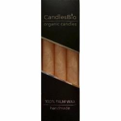 Набор свечей WP01 20/180 персиковый 3 шт. CandlesBio