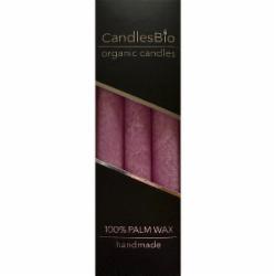 Набор свечей WP07 20/180 сиреневый 3 шт. CandlesBio