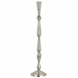 Подсвечник VIP Abstract Decor 11х47 см никель PANACHE