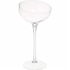 Подсвечник стеклянный бокал 15-3974B 25х50 см Wrzesniak Glassworks