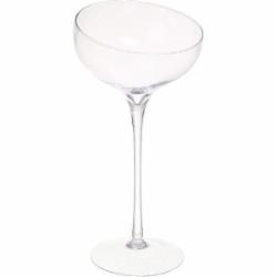 Подсвечник стеклянный бокал 15-3974B 25х50 см Wrzesniak Glassworks