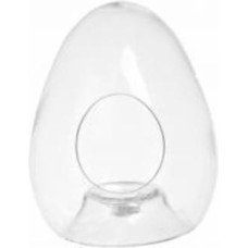 Подсвечник стеклянный Еgg 28х37 см 24-182D Wrzesniak Glassworks