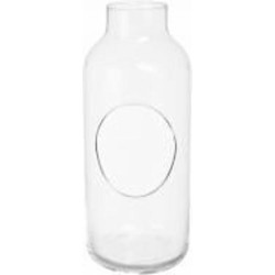 Подсвечник стеклянный прозрачный 24-331B 14,5х34 см Wrzesniak Glassworks