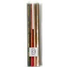 Набор свечей Микс с золотом 45 см 4 шт. BB CANDLES