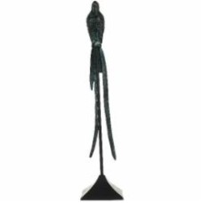 Статуэтка Feather & Fauna 24х15х71 см матовый зеленоватый/чёрный PANACHE