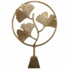 Статуэтка Ginkgo 35,5х9,5х50 см золото