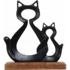 Статуэтка Catty черный 22,5х5х26 см Inari