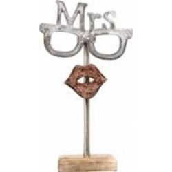 Статуэтка Mr&Mrs 15,5х5х27 см Inari